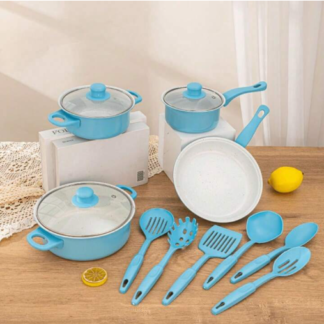 Set Ollas Utensilios 13Piezas