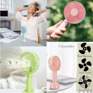 Ventilador Mano Recargable