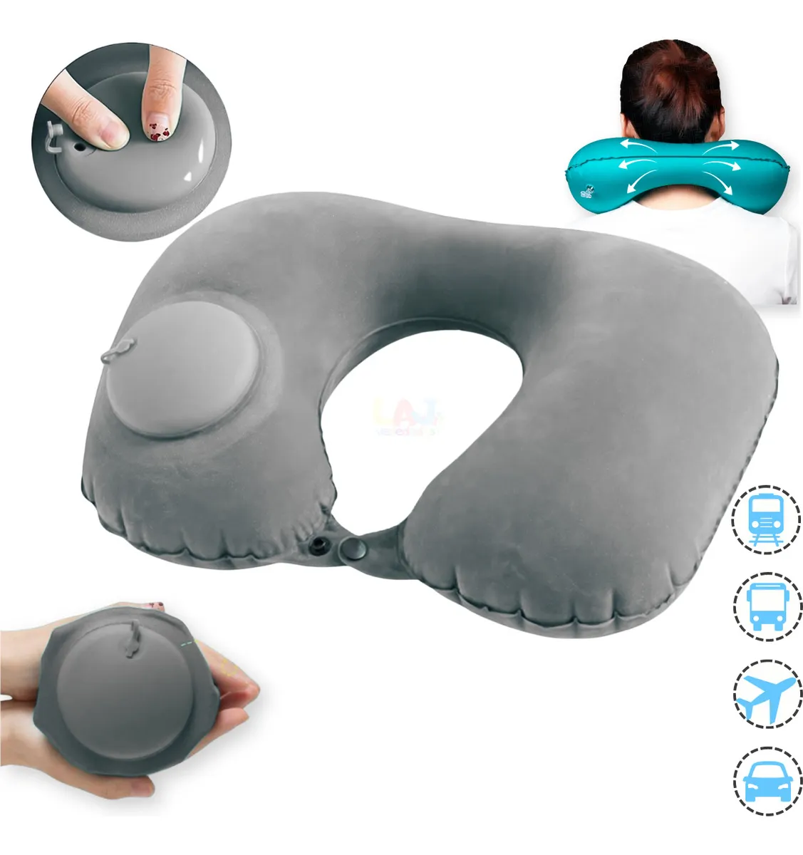 Amohada Viajera Autoinflable