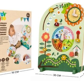 Reloj calendario didáctico – Rana