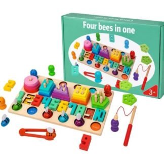 Juego didáctico 4 en 1 – Abejas