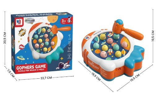 Juego golpea al topo – Espacial
