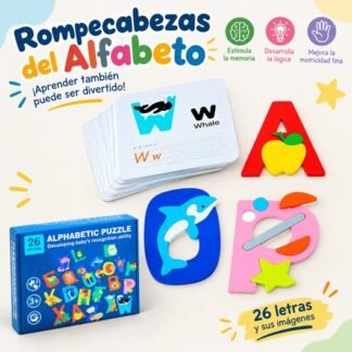 Rompecabezas de letras – 26 láminas
