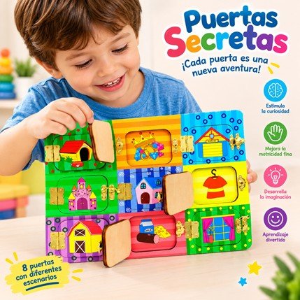 Tablero de puertas para descubrir - Imagen 2